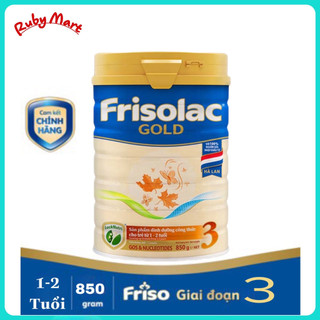 Sữa bột frisolac gold 3 lon 850g