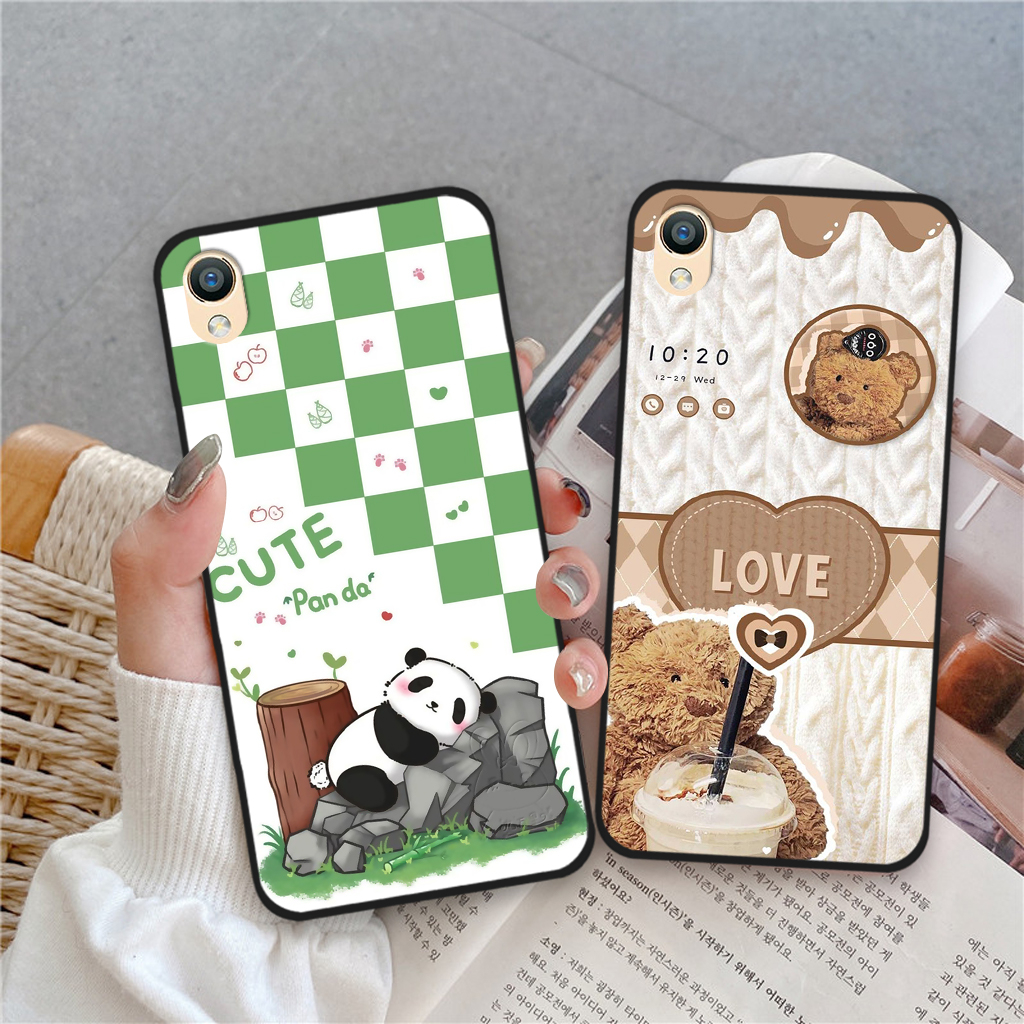 Ốp lưng Oppo A37 / A37fw / Neo 9 / F1 PLUS in hình gấu dâu Lotso, gấu nâu dễ thương