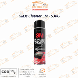 Dung dịch rửa kính và vệ sinh kính xe hơi 3m 538g glass cleaner 08888 chamsocxestore