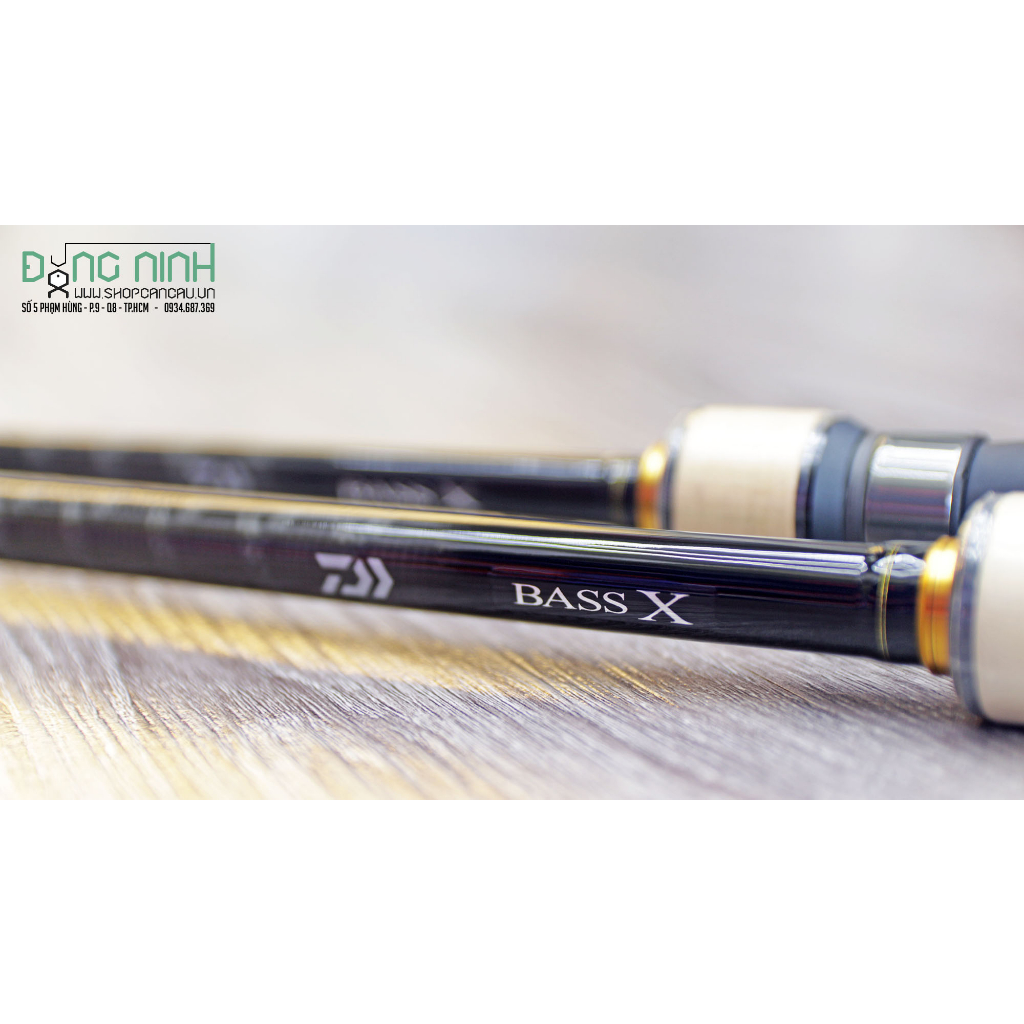 Cần lure Daiwa Bass X