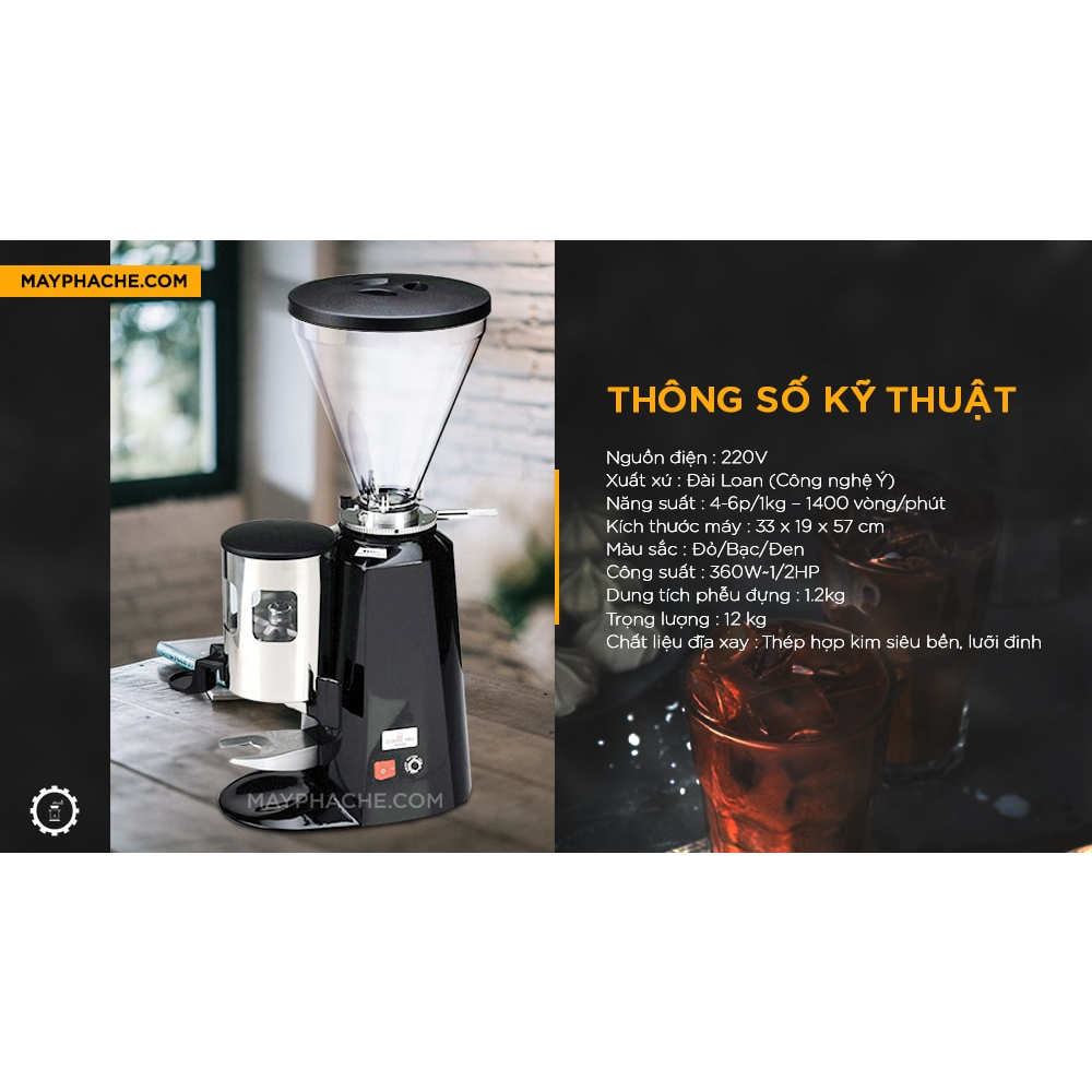 Máy xay cafe, máy xay hạt chuyên dụng Pegasus 900N chính hãng bảo hành 12 tháng