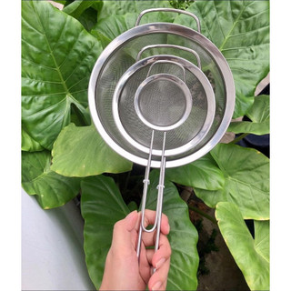 [Hà Hàng Đức] Set 3 lưới lọc inox Ernesto (8x14x20cm)