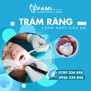 HCM - Voucher Trám răng bằng chất trám Composite 3M Mỹ tại Nha khoa Fami