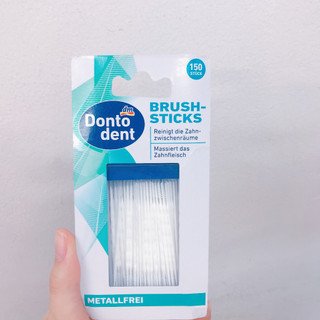 Tăm Nha Khoa Dm Dontodent Brush-Sticks 150 Cái/Gói Đức