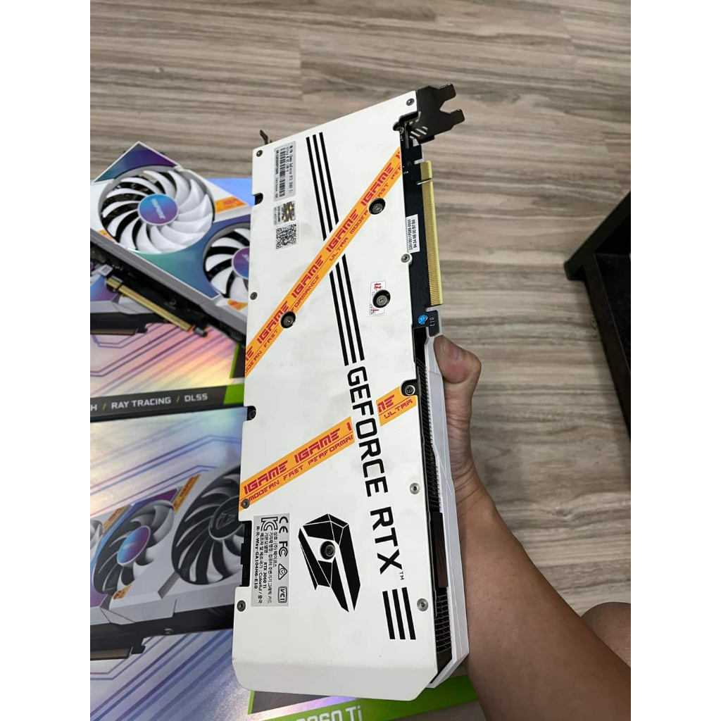 Card màn hình RTX 3060Ti Full box trùng seria bảo hành hãng 12/2024