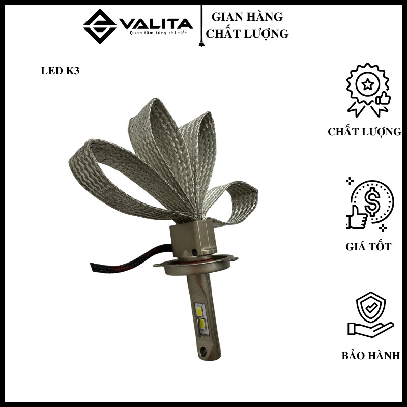 ✅ Đèn pha led K3  phù hợp với các loại xe Wave Future Blade, Sirius, Vision ⚡