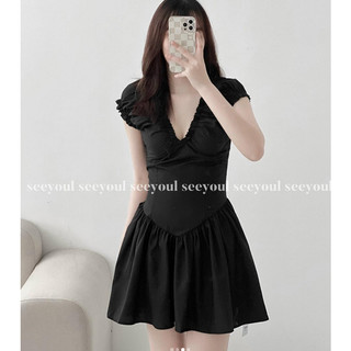 Váy kiểu basic 4086(HÌNH THẬT SHOP CHỤP)