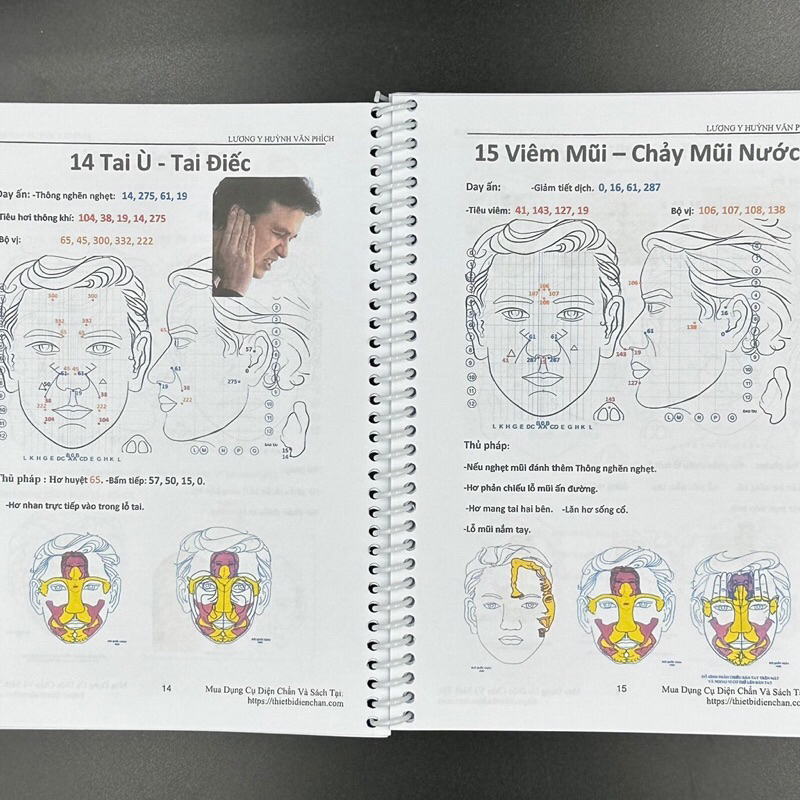 Sách Diện Chẩn Nâng Cao Của thầy Huỳnh Văn Phích chính hãng  - Diện Chẩn Thân Tâm