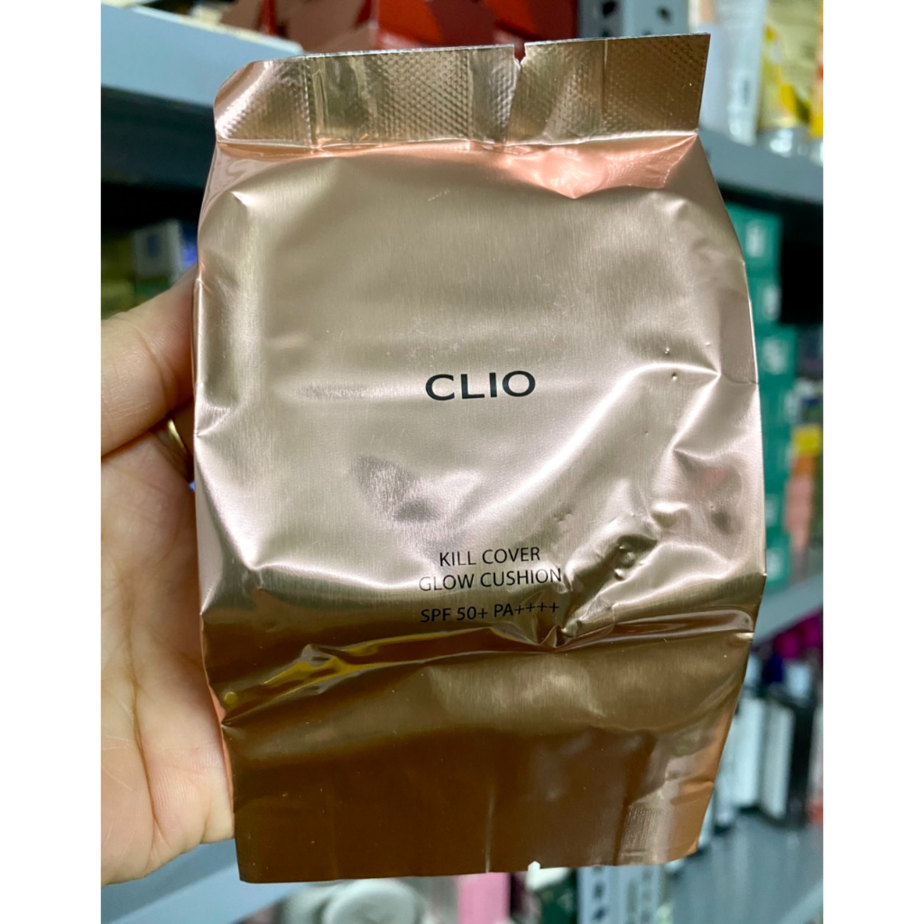 Set Phấn Nước Clio Kill Cover Glow Cushion SPF50+ Pa+++KÈM LÕI