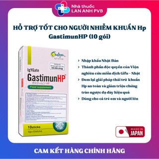 GastimunHP (Hàng nhập khẩu) - Khắc tinh của vi khuẩn HP.