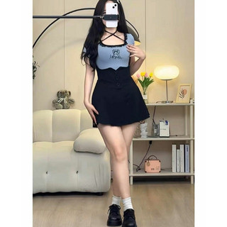[Bigsize 55-100kg] Váy yếm dáng ngắn  [ HÀNG VỀ TRƯỚC TẾT ]