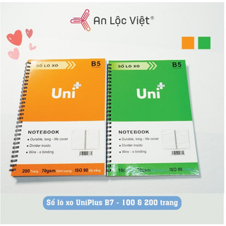 Sổ lò xo A5 - B5 (100 trang - 200 trang)