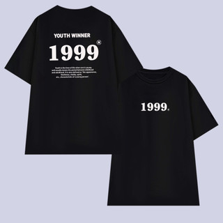 [FREESHIP]❤️Áo thun in hình năm sinh 1999 tay lở cotton 4C dáng rộng che khuyết điểm
