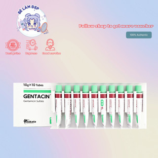 Kem sẹo bôi gentacin nhật bản - full hộp 10 tuýp