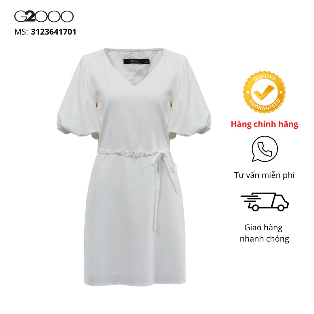 Đầm Nữ G2000 (3123641701) Màu Trắng