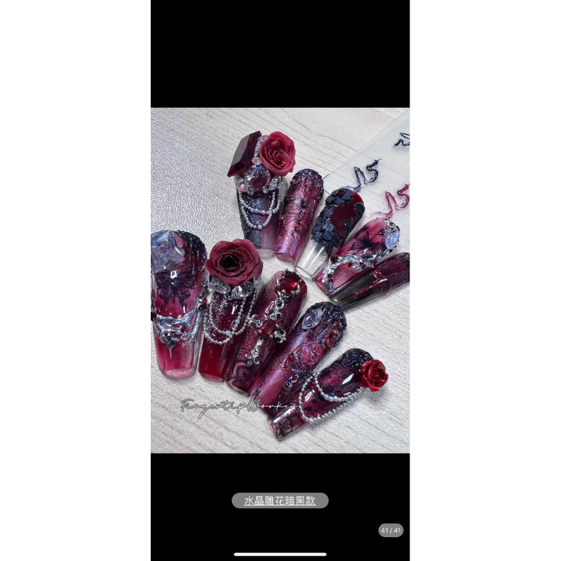 Nail box phong thang-móng giả thiết kế