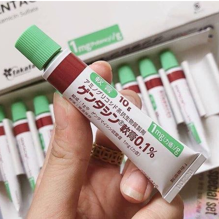 Kem sẹo bôi Gentacin Nhật Bản - Tách lẻ 1 tuýp