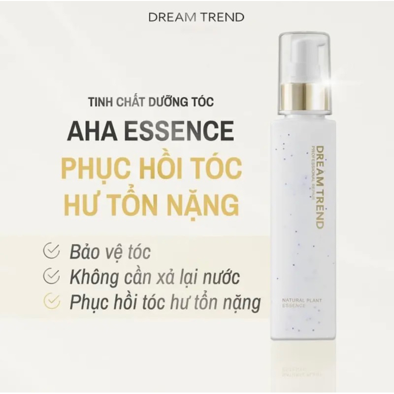 Tinh chất dưỡng tóc AHA DREAM TREND - Tặng set kẹp càng cua