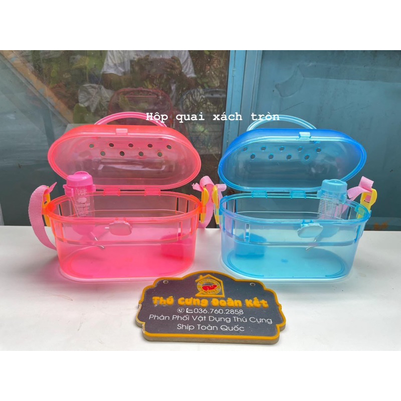 HỘP QUAI XÁCH TRÒN MIKA CHO HAMSTER