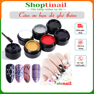 Gel Vẽ Màng Nhện bán lẻ chọn màu hỗ trợ làm đẹp nail Shoptinail