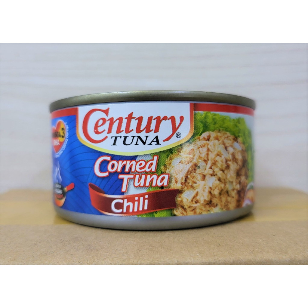 CENTURY (hộp XANH 180g) CÁ NGỪ NGÂM SỐT GIA VỊ CAY Corned Tuna Chili (HALAL)