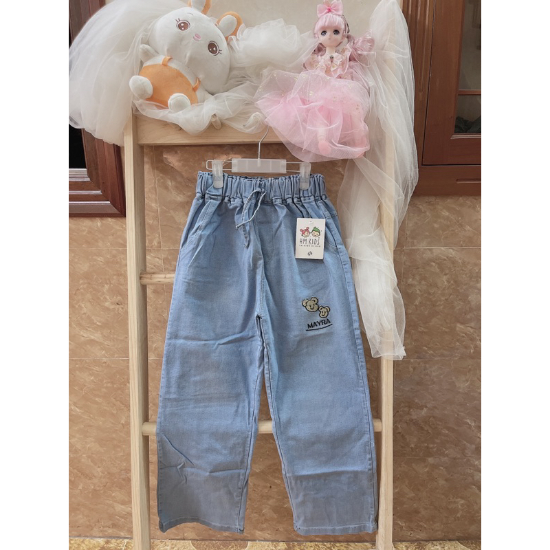 Quần jean Xuông Đại cồ cho bé gái 25-45kg
