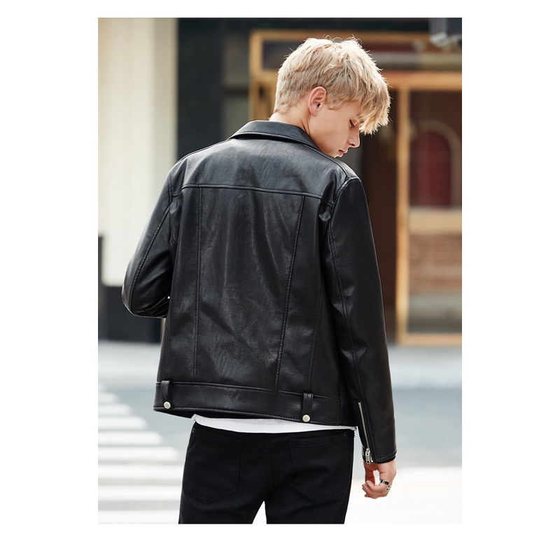 Áo khoác da nam biker mẫu mới nhất năm nay hàng chính hãng cao cấp