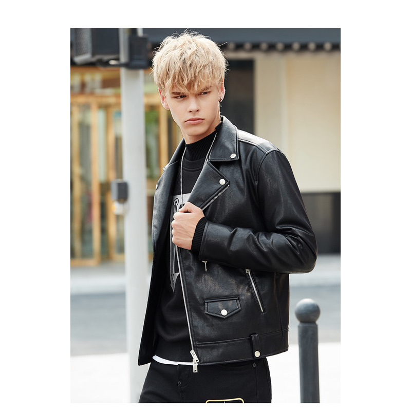 Áo khoác da nam biker mẫu mới nhất năm nay hàng chính hãng cao cấp