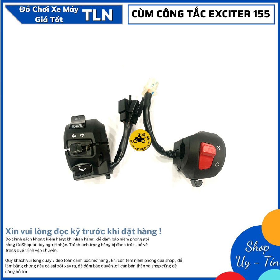 CÙM CÔNG TẮC EXCITER 155 CHÍNH HÃNG
