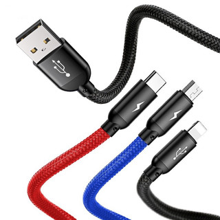 Cáp Sạc 3in1 Baseus Cổng Usb