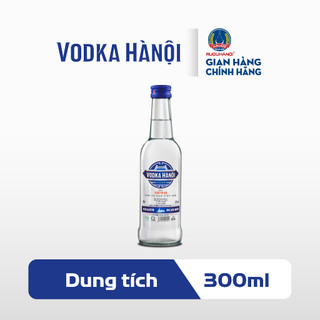 Rượu Vodka Hà Nội nhãn xanh HALICO nồng độ 29,5% chai 300ml không kèm hộp
