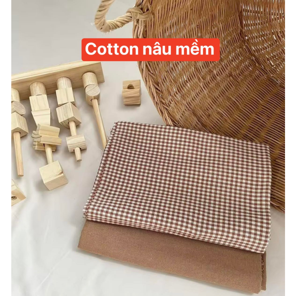 Vải Cotton Nhà Vải Linen Họa Tiết Caro Dễ Phối Dễ Sử Dụng Thành Phần Tự Nhiên Ứng Dụng Cho Nam Và Nữ