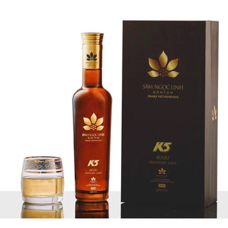 Rượu Sâm Ngọc Linh KonTum K5 Nhãn Vàng 500ml Nồng Độ Cồn 25%