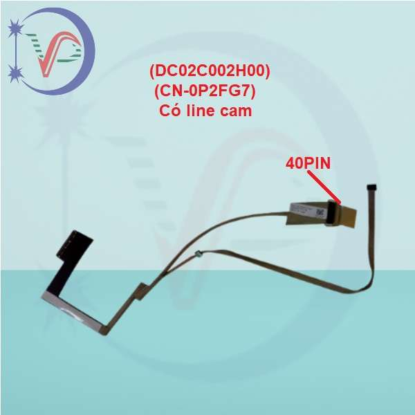 (NEW) Cáp màn hình laptop Dell Latitude 5530 E5530 (Có line camera)