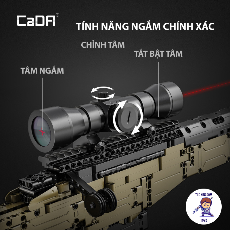 Đồ Chơi Lắp Ráp PUBG Mô Hình AWM Trong Game CSGO Free Fire C81053