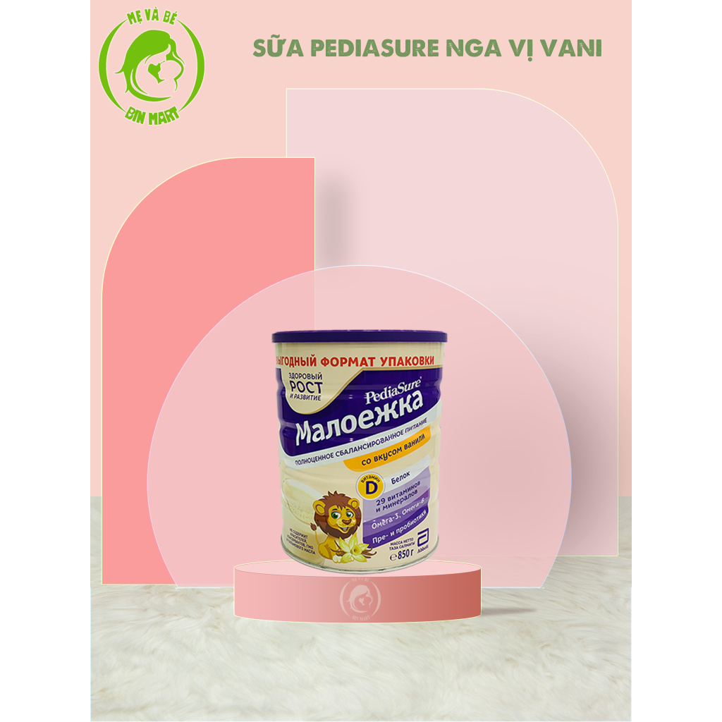 Sữa Pediasure bột Nga vị vani 850g