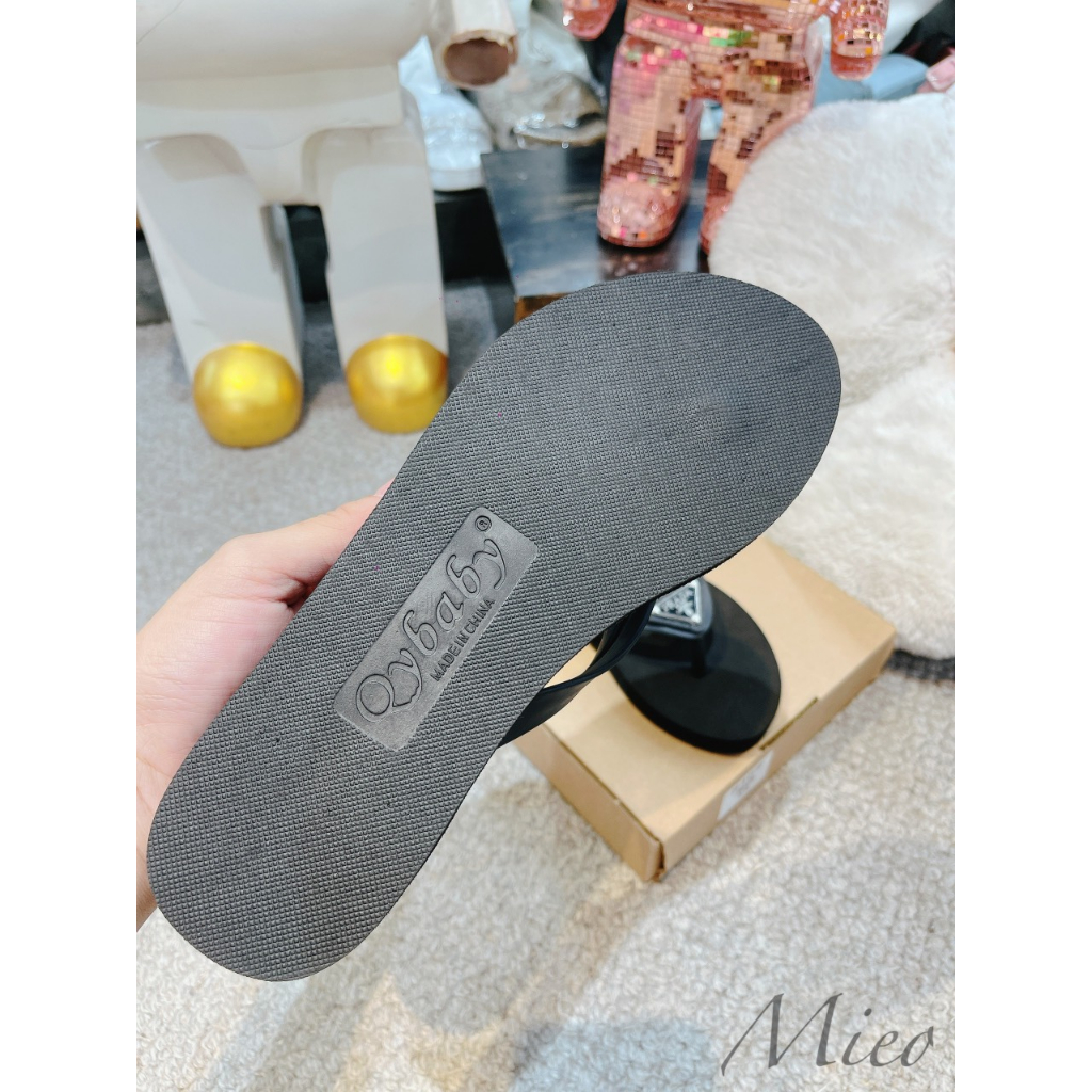 [TRANG MEEY[ DÉP XỎ NGÓN PRADA SIÊU NHẸ ĐẾ MỀM