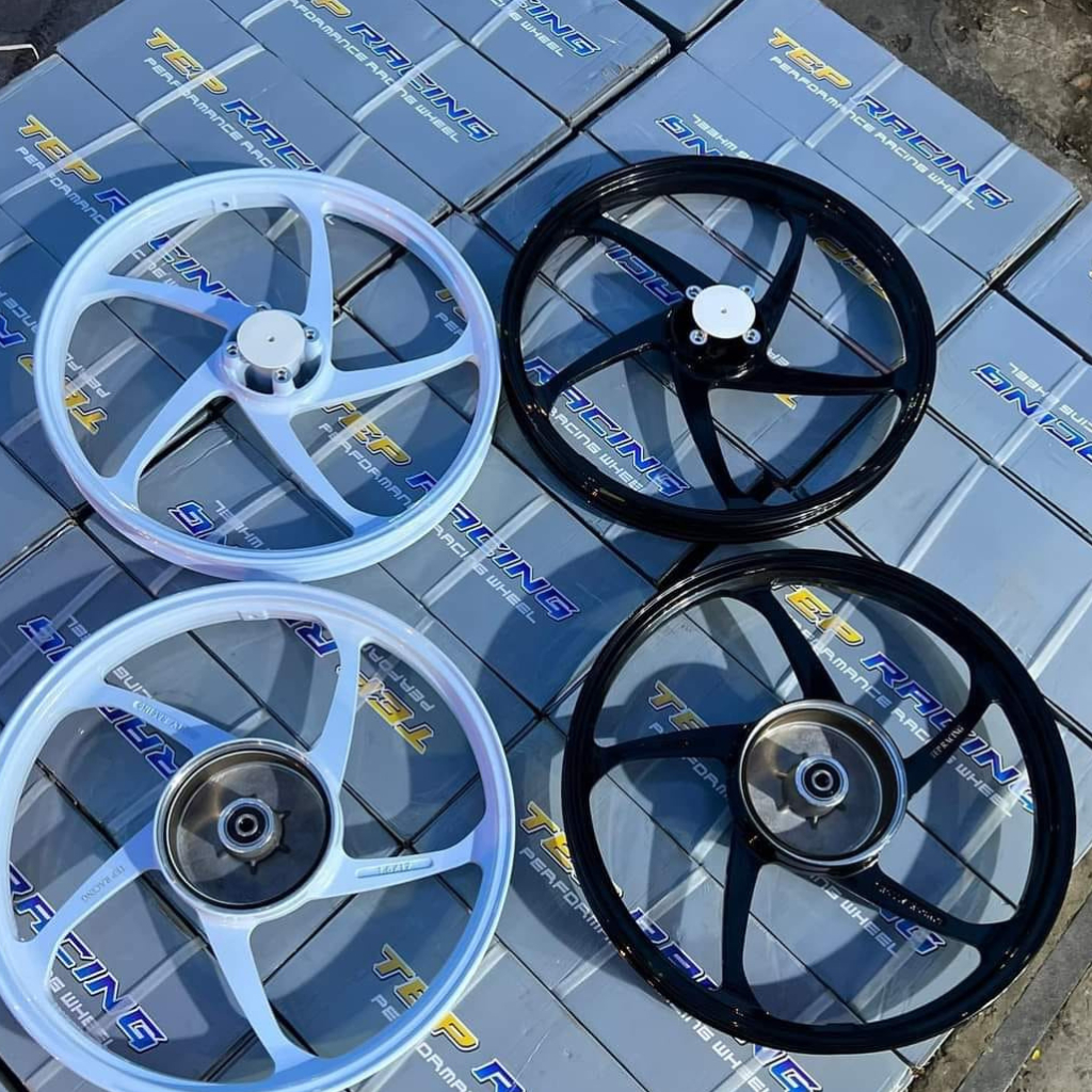 Mâm kiểu Rally gắn yamaha sirius jupiter như zin Tep Racing