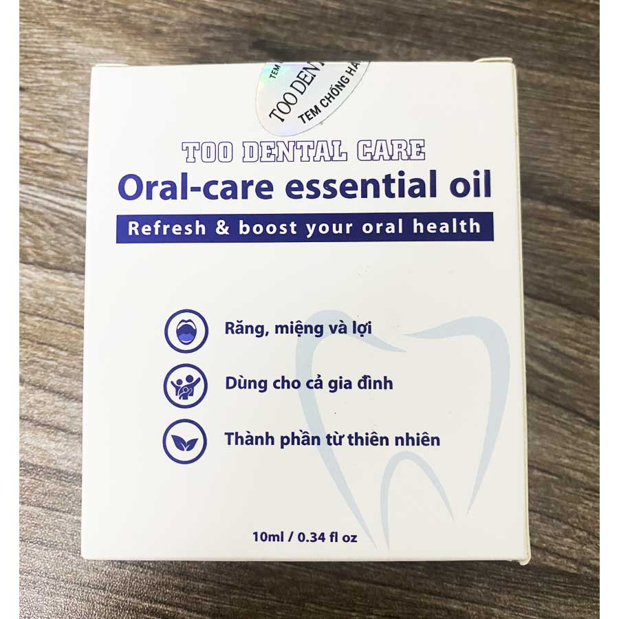 Trắng Răng Tại Nhà Tinh Dầu Răng Miệng Too Dental Care 10ml