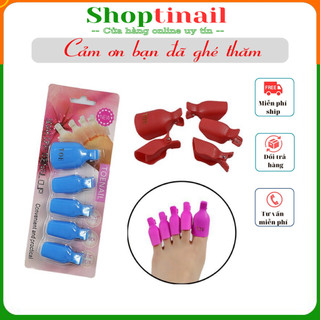 Kẹp ủ tháo gel móng chân trang trí chăm sóc móng làm nail nailart Shoptinail