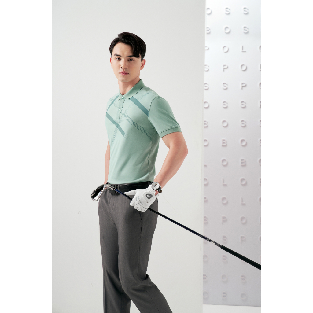 Áo Polo Vải Polyester Bền Màu, Dễ Làm Sạch, Chống Nhăn 7APCH040XNG