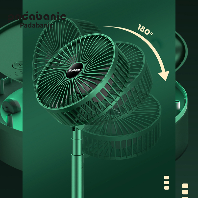 Quạt Gấp Gọn Mini 1357 Nhỏ Gọn Sạc Tích Điện  Dùng Mọi Nơi Thích Hợp Cho Dân Văn Phòng