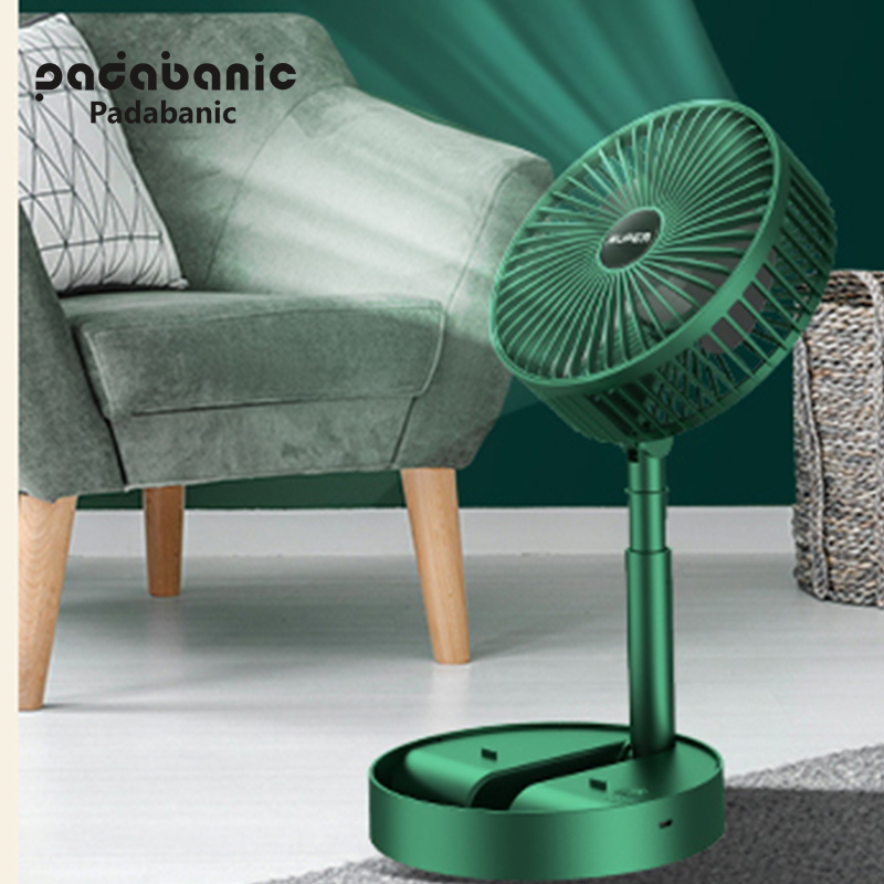 Quạt Gấp Gọn Mini 1357 Nhỏ Gọn Sạc Tích Điện  Dùng Mọi Nơi Thích Hợp Cho Dân Văn Phòng