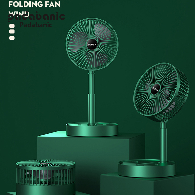 Quạt Gấp Gọn Mini 1357 Nhỏ Gọn Sạc Tích Điện  Dùng Mọi Nơi Thích Hợp Cho Dân Văn Phòng