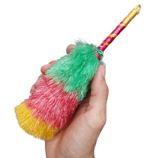 chổi quét phủi bụi nilong mini quét bụi xe máy, bàn làm việc nhỏ gọn dễ mang theo