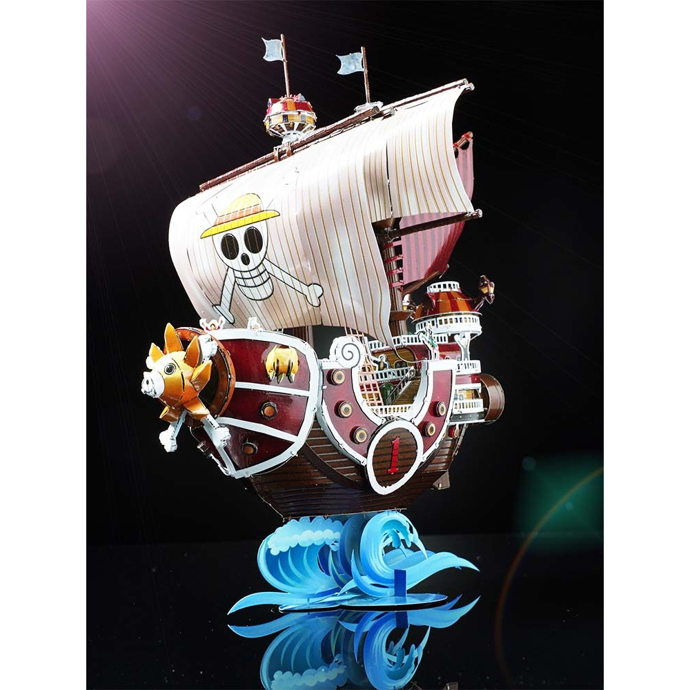 Mô Hình 3D Kim loại Tàu Hải Tặc Thousand Sunny (One Piece)