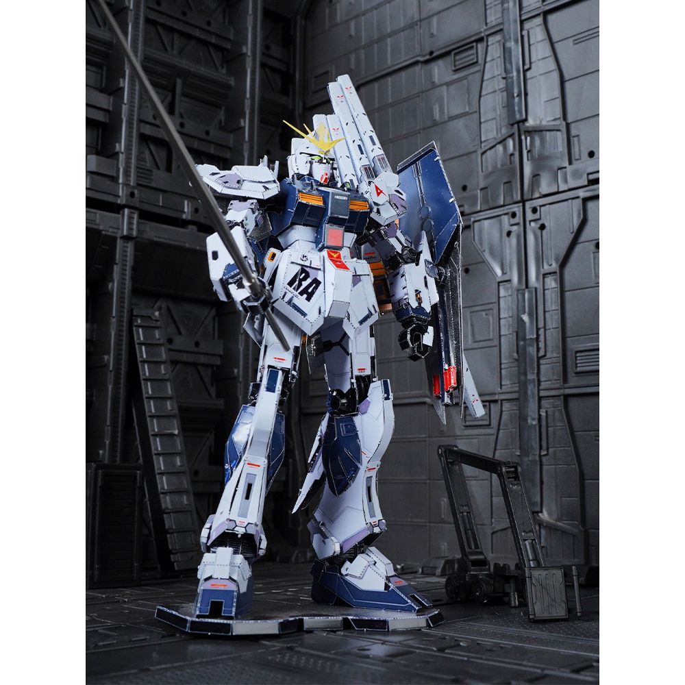 Mô Hình 3D Kim loại  Head Robot Gundam RX-93 Nu