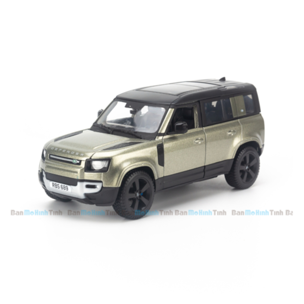 Mô hình xe Land Rover Defender 110 2020 1:24 Bburago
