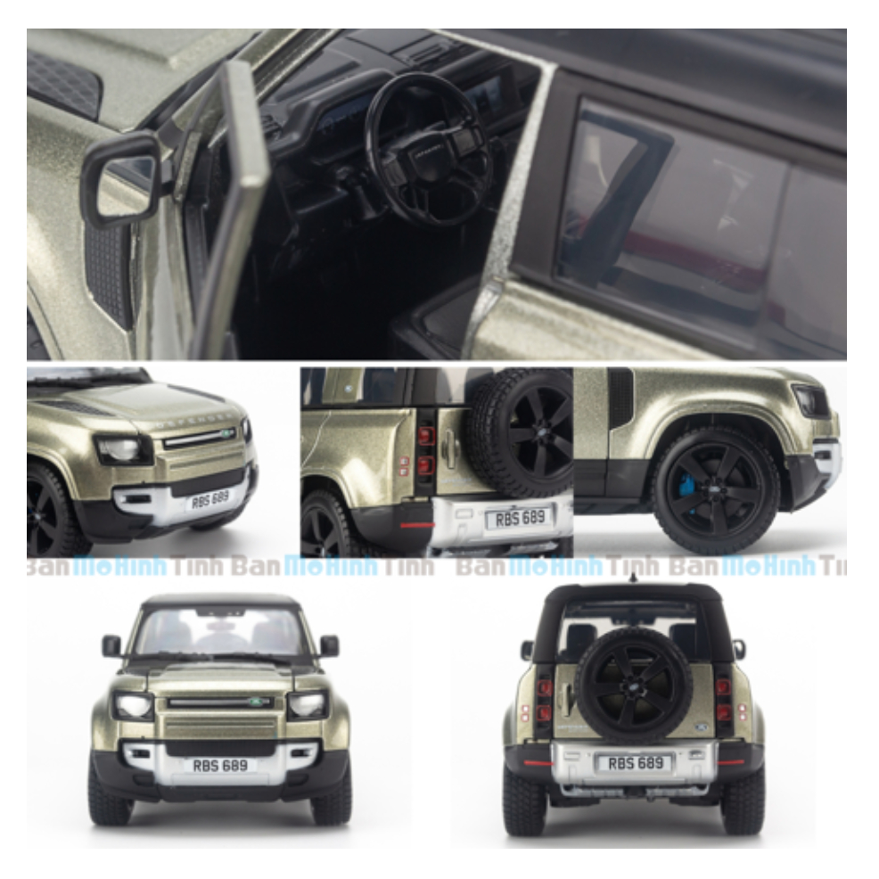 Mô hình xe Land Rover Defender 110 2020 1:24 Bburago