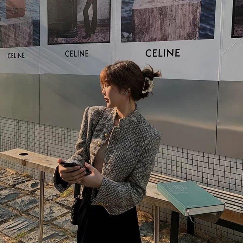 ÁO DẠ TWEED HOT HIT SALE SỐC